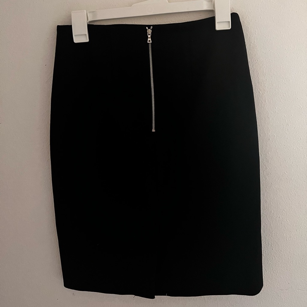 Black, loft pencil skirt
